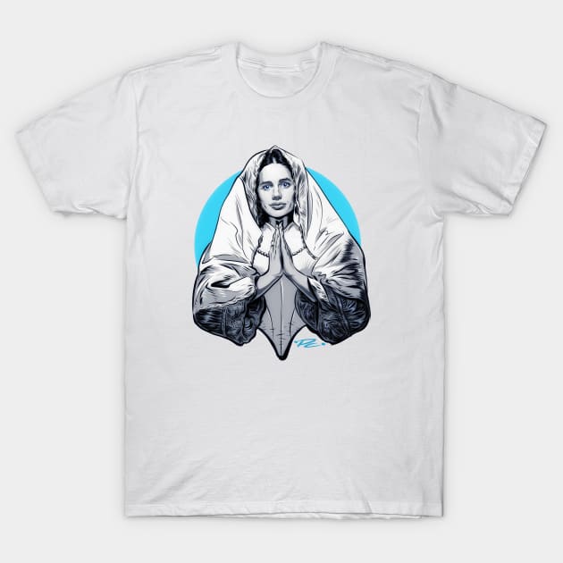 Liv Ullmann - An illustration by Paul Cemmick T-Shirt by PLAYDIGITAL2020